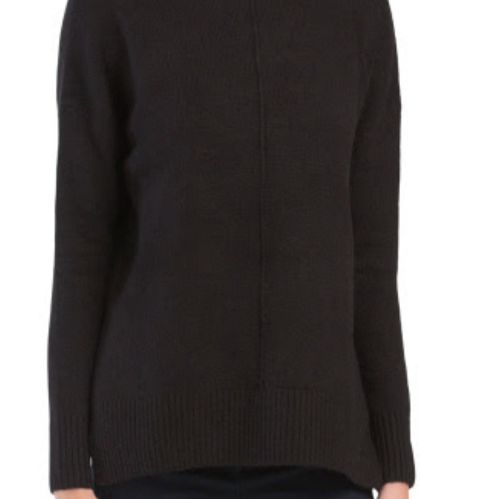Jessica Simpson Juniors Recovery Front Seam Mock Neck Sweater
